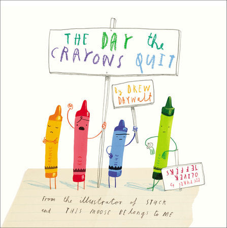 Random House / The Day the Crayons Quit / The Itsy Bitsy Boutique Houston Texas