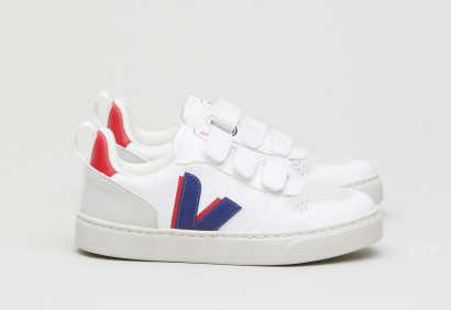 Esplar Velcro Sneakers Veja Esplar Navy COPY VEJA Kids White And