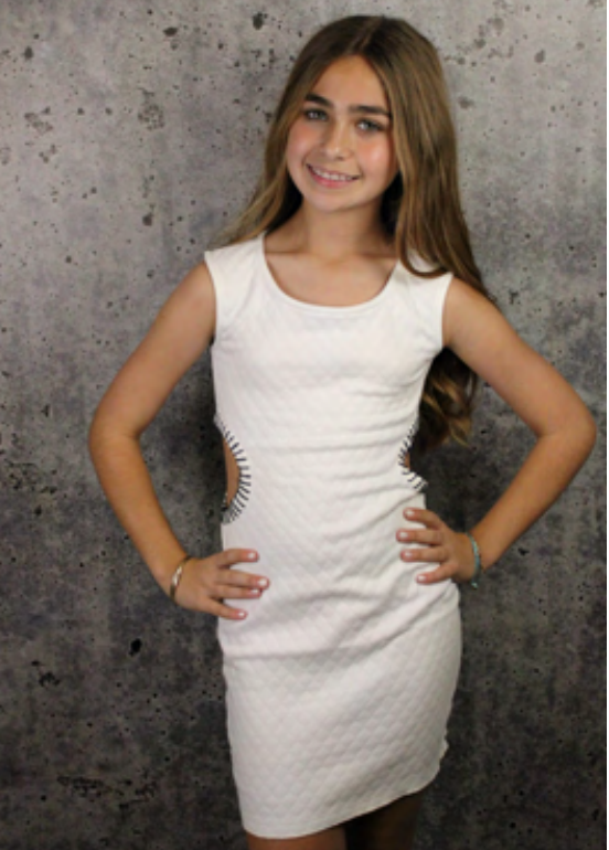 If So Cutout Knit Dress - White - The Itsy Bitsy Boutique 10 / White If So Cutout Knit Dress - White - The Itsy Bitsy Boutique 10 / White