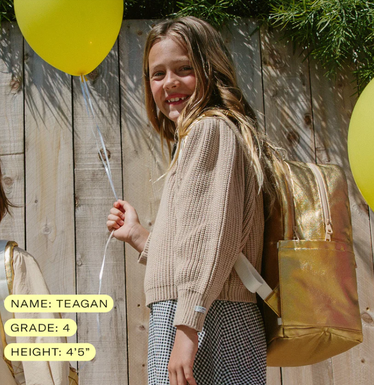 State Gold Backpack State Bags Kane Kids Gold Backpack - The Itsy Bitsy Boutique