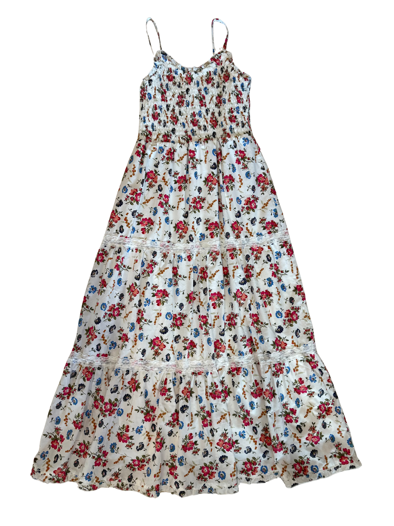 girls floral maxi dress Flowers By Zoe Floral Maxi Dress