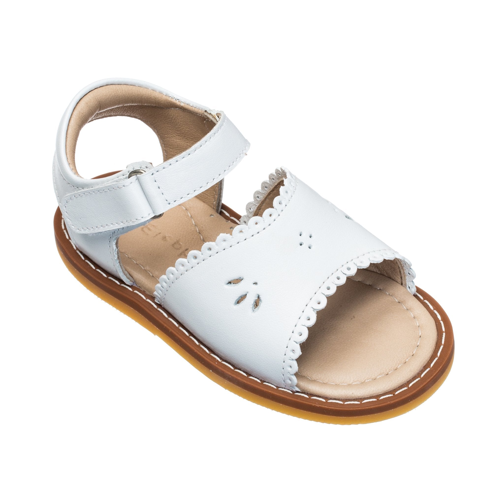 Classic Sandal w/ Scallop The Itsy Bitsy Boutique1